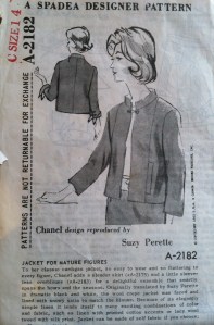 1962 Chanel pattern released by Spadea