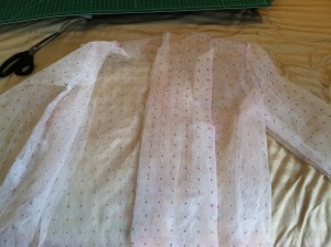 Completed "muslin" of jacket