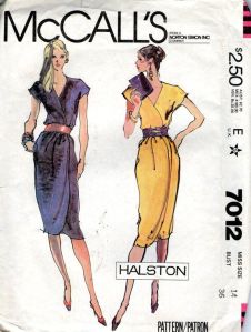 Halston pattern #1