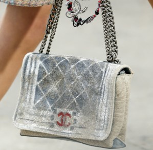 Chanel canvas bag