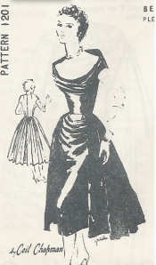 Ceil Chapman Spadea Skylark pattern