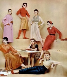 McCardell with models