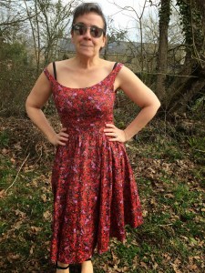 Carmen's dress front